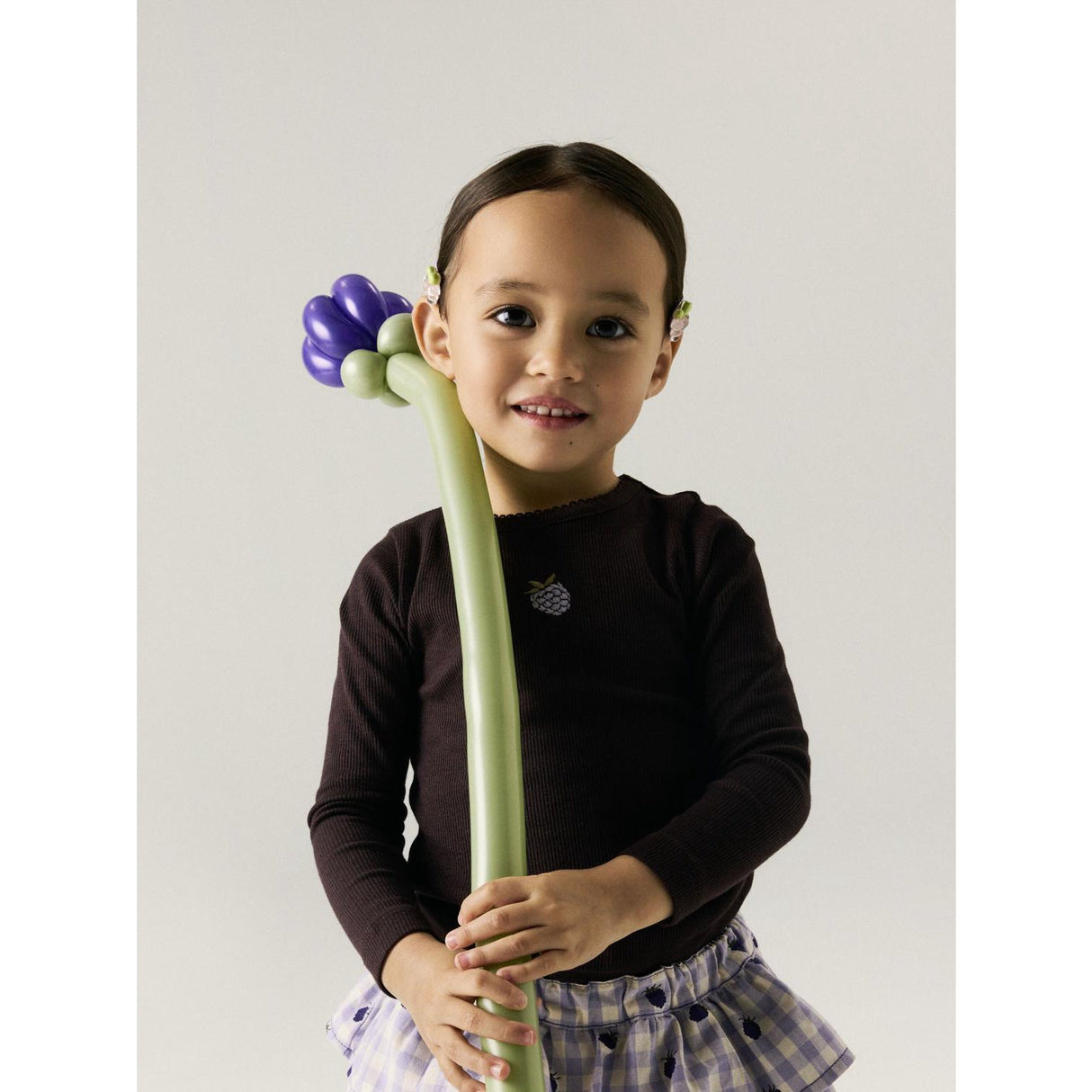 Name It Chocolate Plum Nmfonaya Ls Xsl Topp Låda