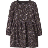 Name It Chocolate Plum Nmfoceana Ls Klänning