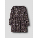 Name It Chocolate Plum Nmfoceana Ls Klänning