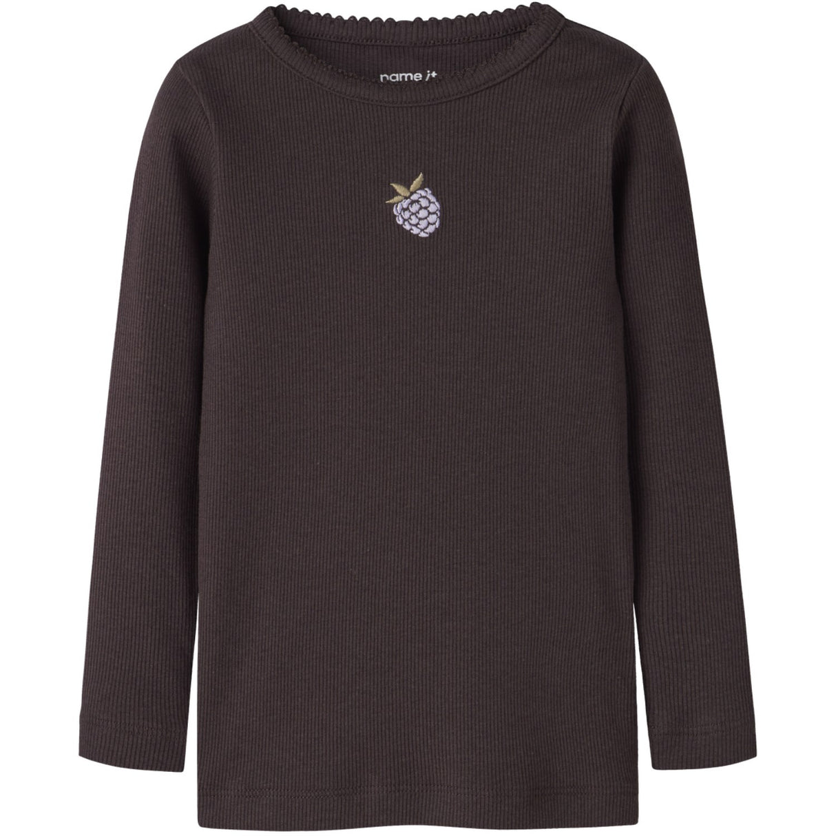Name It Chocolate Plum Nmfonaya Ls Xsl Topp Låda