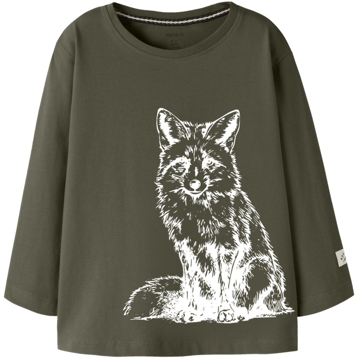 Name It Olive Night Nmmorlay Ls Nreg Topp Låda