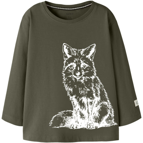 Name It Olive Night Nmmorlay Ls Nreg Topp Låda