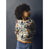 Name It Sesame Nmmoswaldy Ls Nreg Sweat Bru Låda