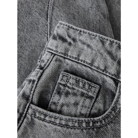 Name It Medium Grey Denim Nmfbella Barrel Dnm Jeans 5518-Bp