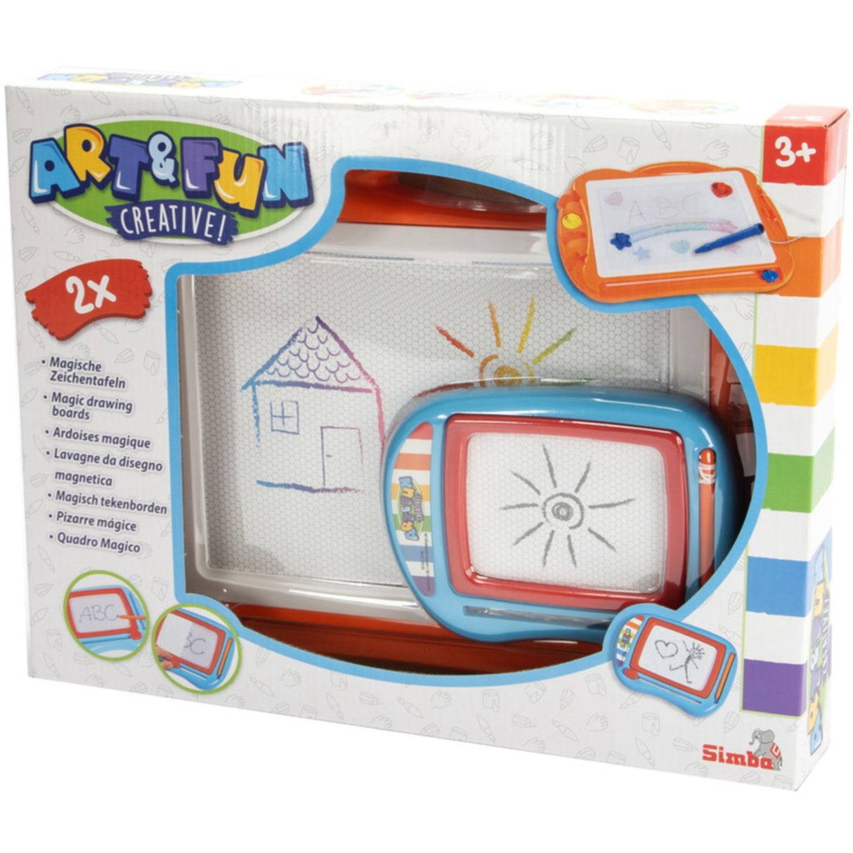 Simba Toys A&F Twin Pack Drawing Boards