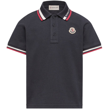 Moncler Navy Ss Pikétröja