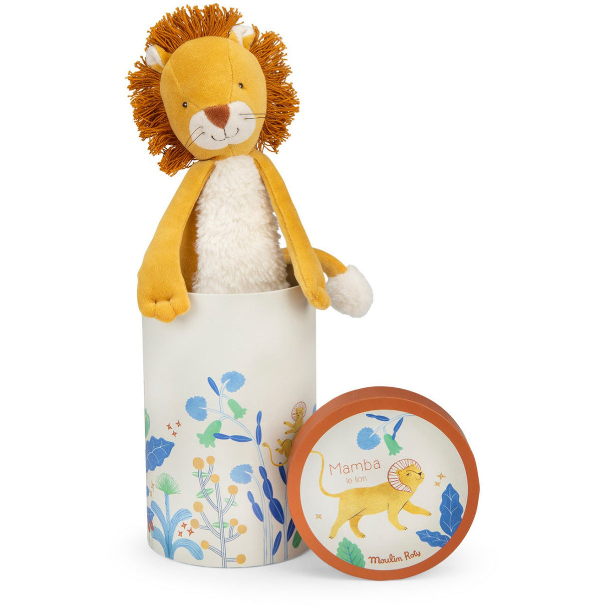 Moulin Roty Mjukdjur - Mamba Lejonet 34 cm - La Forêt Mawa