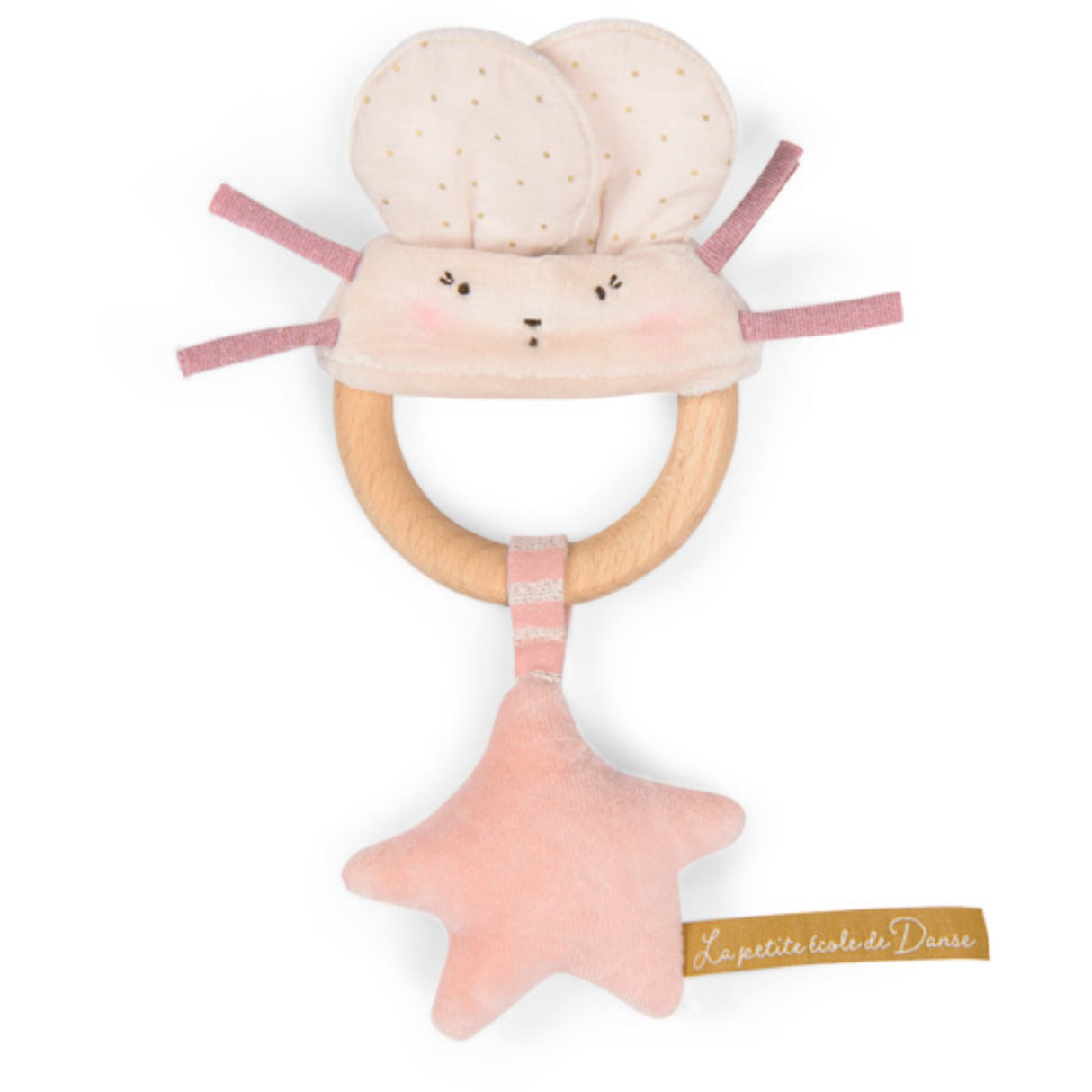 Moulin Roty Rattle i trä - Möss - La Petite Ecole de Danse