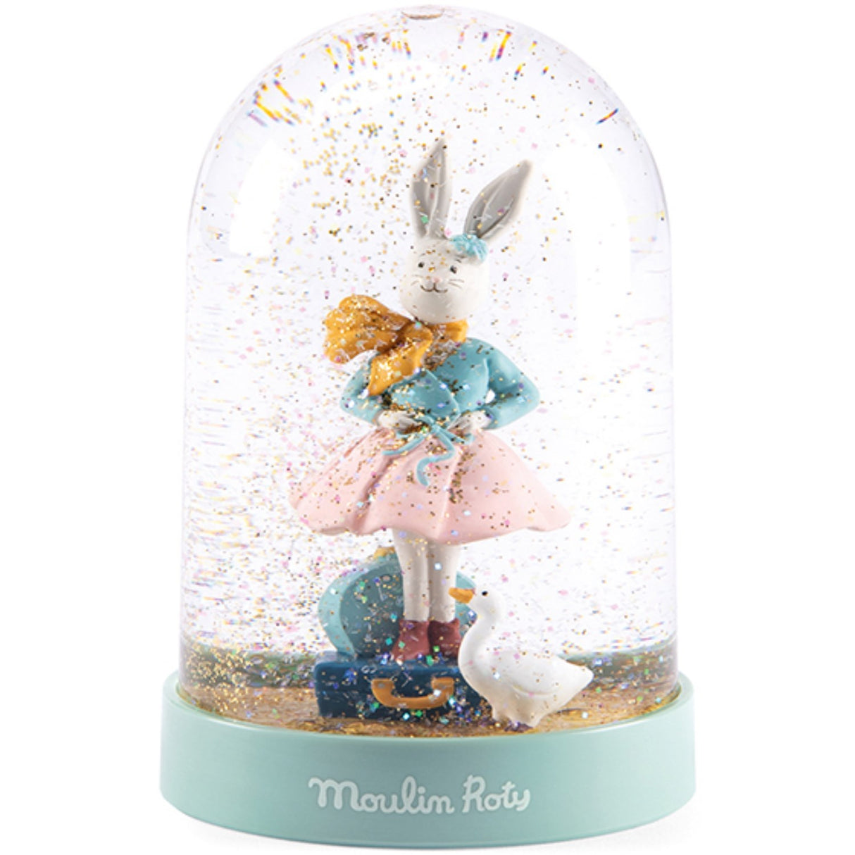 Moulin Roty Snöglob med Kanin - La Petite École de Danse