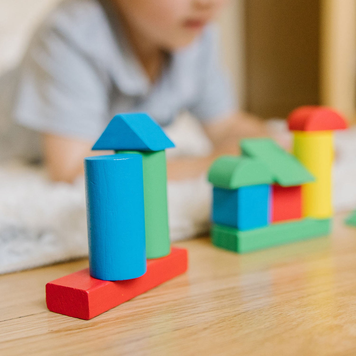 Melissa & Doug Multifarvet Træklodser 100Pcs
