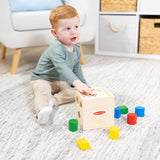 Melissa & Doug Multifarvet Sorteringskasse Kube Träd