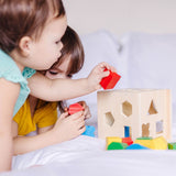 Melissa & Doug Multifarvet Sorteringskasse Kube Träd