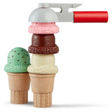 Melissa & Doug Multifarvet Leksak Scoop & Stack Ice Cream Cone Playset