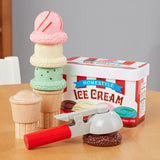 Melissa & Doug Multifarvet Leksak Scoop & Stack Ice Cream Cone Playset