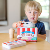 Melissa & Doug Multifarvet Leksak Scoop & Stack Ice Cream Cone Playset