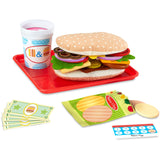 Melissa & Doug Multifarvet Sandwich-Disk Sett Med 52 Dele
