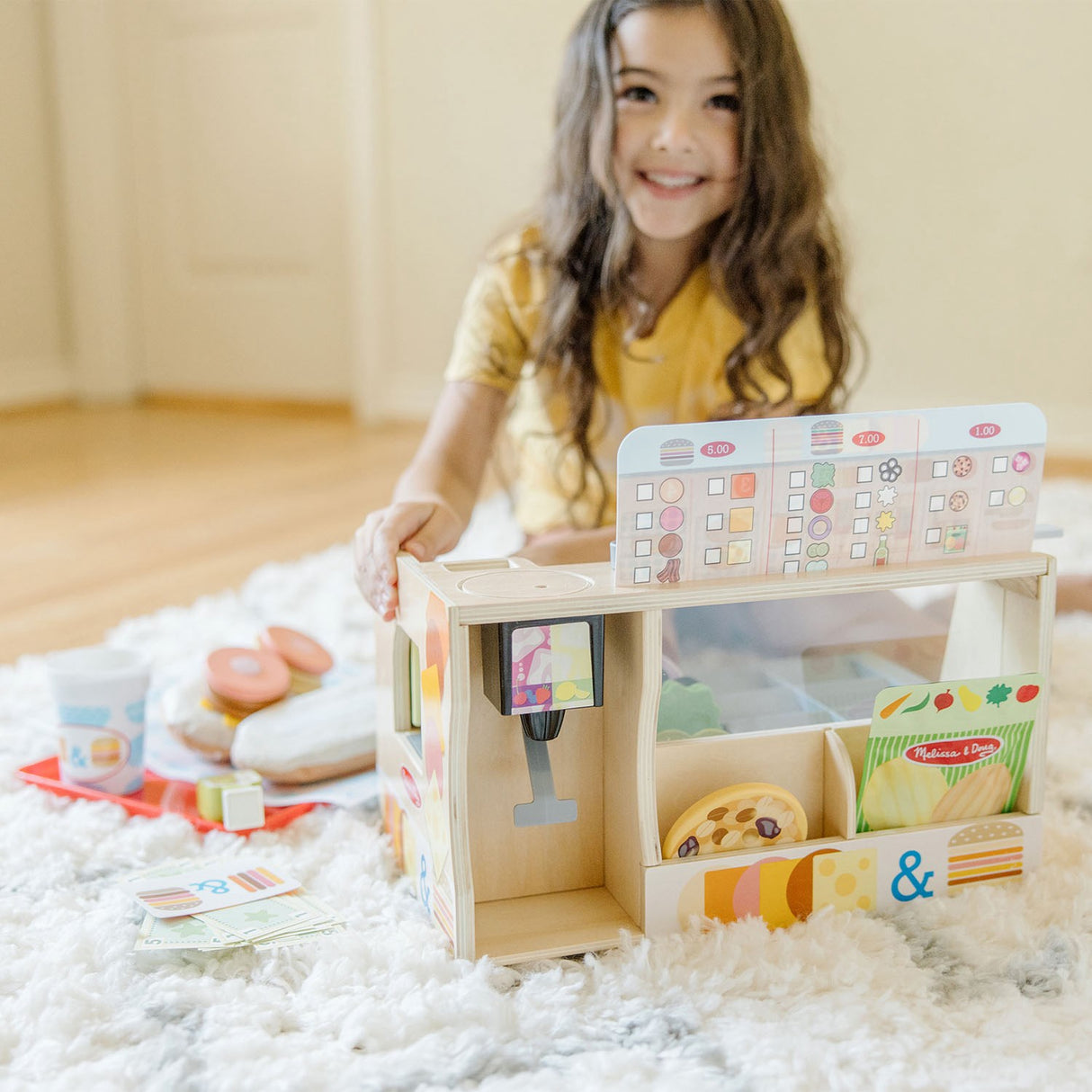 Melissa & Doug Multifarvet Sandwich-Disk Sett Med 52 Dele
