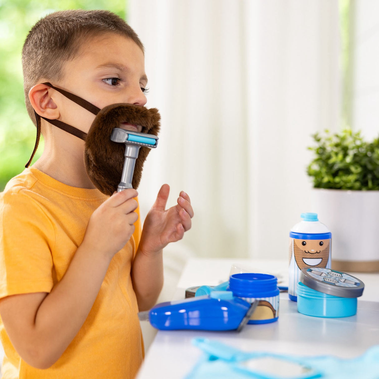 Melissa & Doug Multifarvet Barberingsæt Barber Shop Play Set
