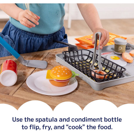 Melissa & Doug Multifarvet Legesæt - Water Wow! Flip & Fry: Grill-Sæt