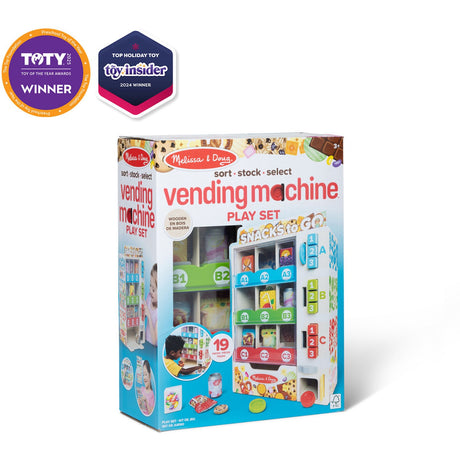 Melissa & Doug Multifarvet Legesæt - Salgsautomat: Snacks To Go