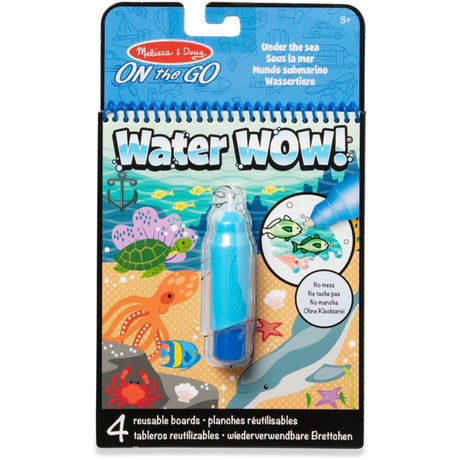 Melissa & Doug Blå Water Wow! Water-Reveal Pad Under The Sea
