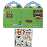 Melissa & Doug Multifarvet Puffy Sticker Playset On The Farm