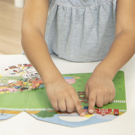 Melissa & Doug Multifarvet Puffy Sticker Playset On The Farm
