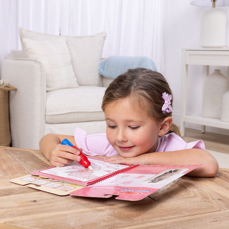 Melissa & Doug Rød Målarbok "Water Wow!" Frugtdufte
