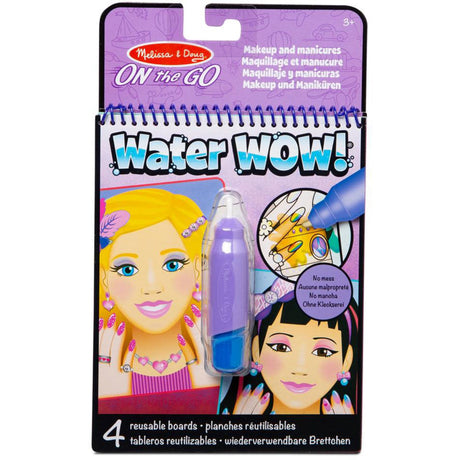 Melissa & Doug Lilla Water Wow! Water-Reveal Pad Makeup And Manicures