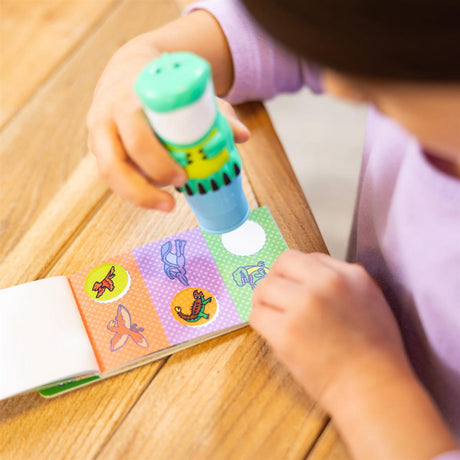 Melissa & Doug Grøn Sticker Wow! Refill W/ Mini Pad Dinosaur