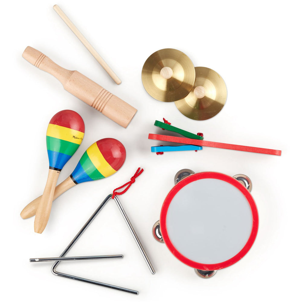 Instruments Play Set Köp Melissa & Doug Multifarvet Musical Instrument Play Set Band-In-A-Box!