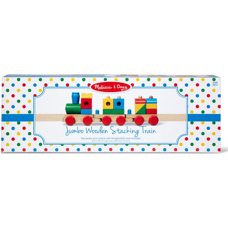 Melissa & Doug Multifarvet Leksak - Tog Til Stabling