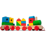 Melissa & Doug Multifarvet Leksak - Tog Til Stabling