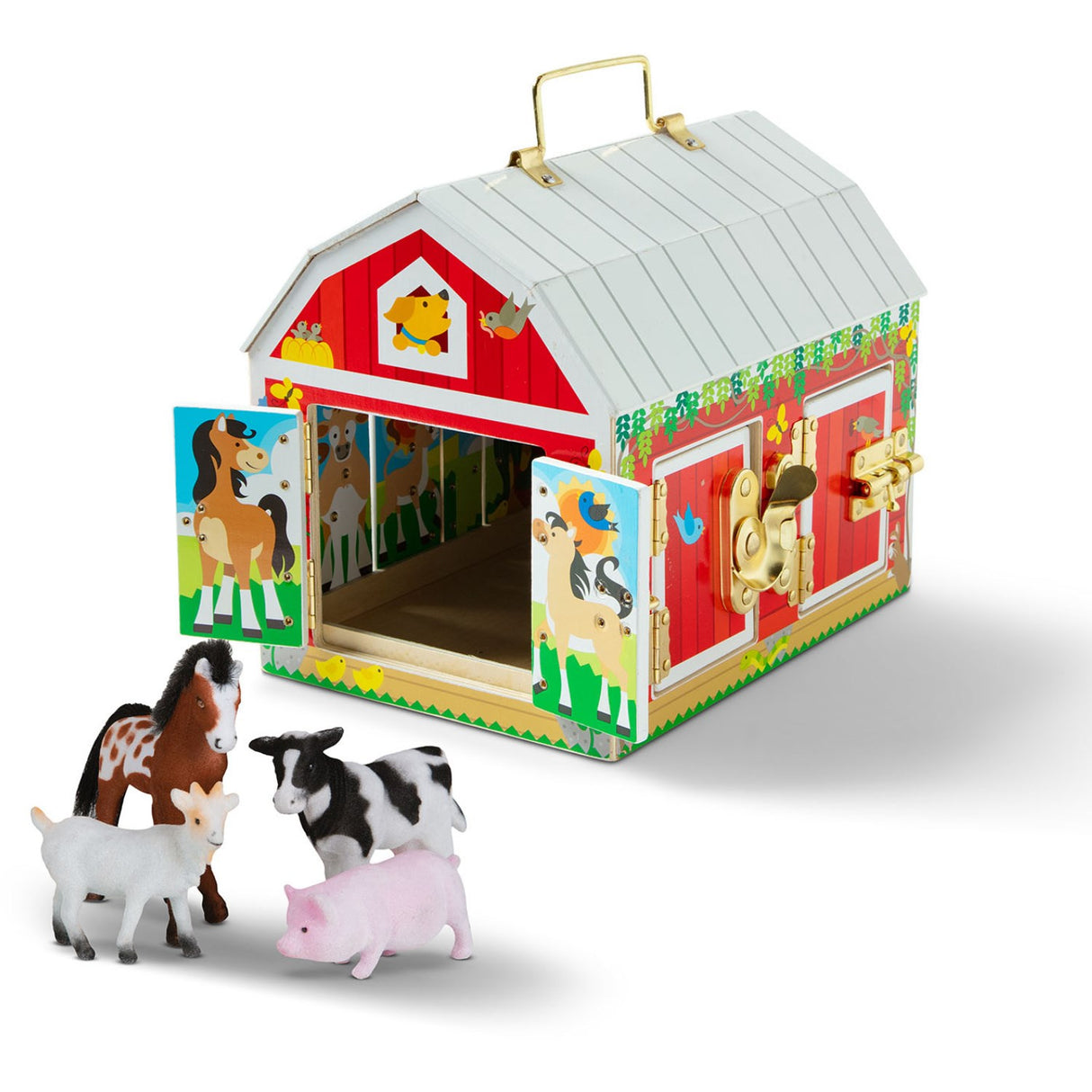 Melissa & Doug Multifarvet Aktivitetsleksaker Lade I Träd Med Hængsler