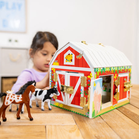 Melissa & Doug Multifarvet Aktivitetsleksaker Lade I Träd Med Hængsler