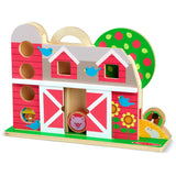 Melissa & Doug Multifarvet Leksak - Go Tots - Bondegårds Tumlesæt