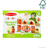 Melissa & Doug Multifarvet Leksak - Go Tots - Bondegårds Tumlesæt