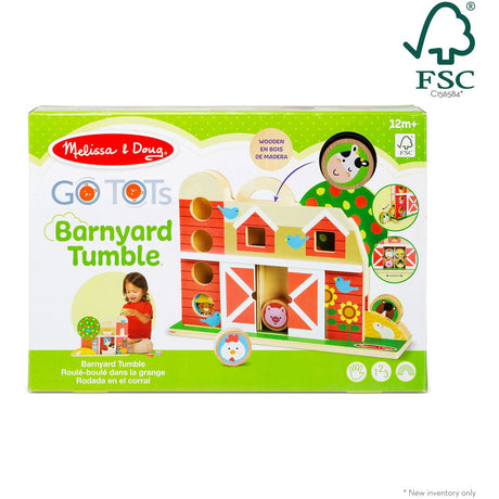 Melissa & Doug Multifarvet Leksak - Go Tots - Bondegårds Tumlesæt