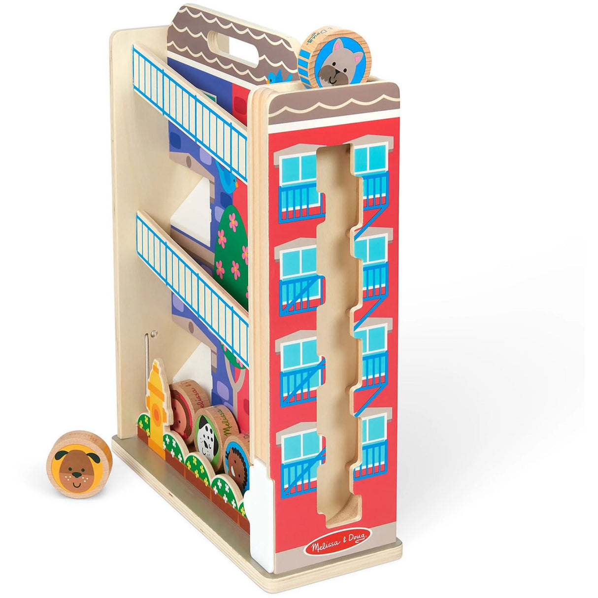 Melissa & Doug Multifarvet Legesæt - Go Tots - Byhus Tumlesæt