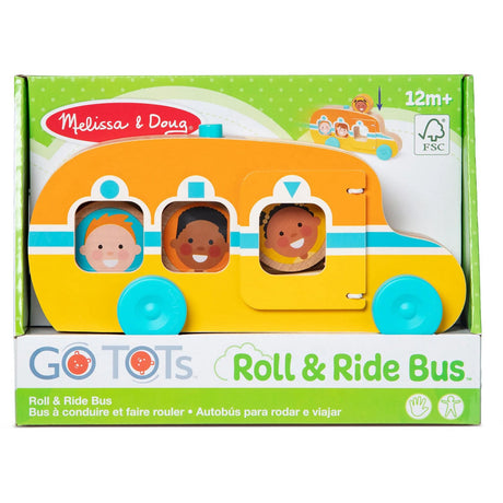 Melissa & Doug Multifarvet Bus - Go Tots - Rul Og Kør