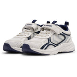 Hummel White/Navy Effort One Vc Jr Sneakers