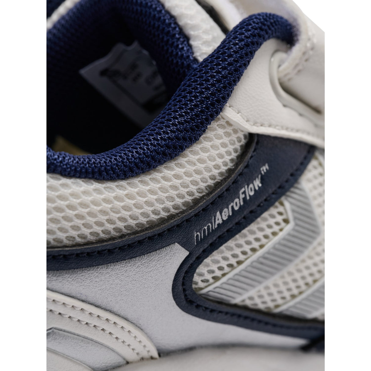 Hummel White/Navy Effort One Vc Jr Sneakers