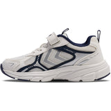 Hummel White/Navy Effort One Vc Jr Sneakers
