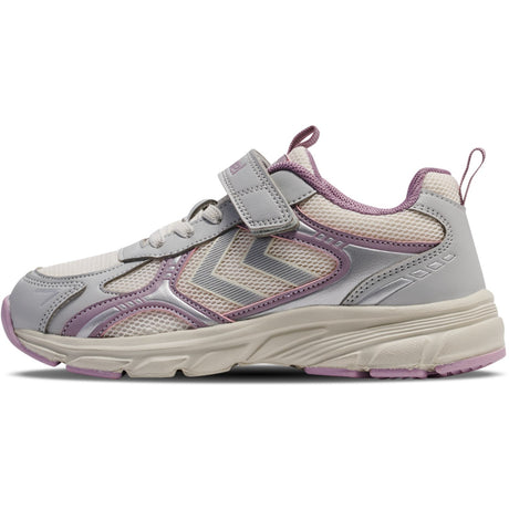 Hummel Marshmallow/Silver Effort One Vc Jr Sneakers
