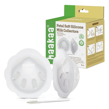 Haakaa Petal Soft Silicone Milk Collector - 2 st.