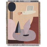 Ferm Living Multi Bird Tapestry Filt