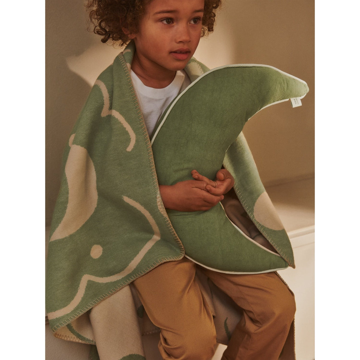 Ferm Living Tea Green/Parchment Skye Filt
