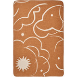 Ferm Living Sienna/Parchment Skye Filt