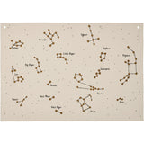 Ferm Living Undyed Constellation Textil Map