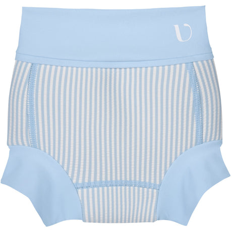 Vanilla COPENHAGEN Blue Swim Byxor Neoprene Seersucker